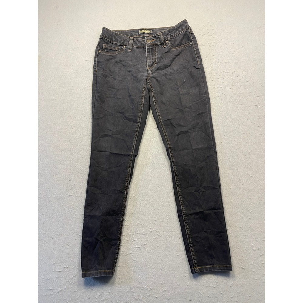 d.jeans Skinny Jeans Cotton Blend Charcoal Grey 6 W29 Womens